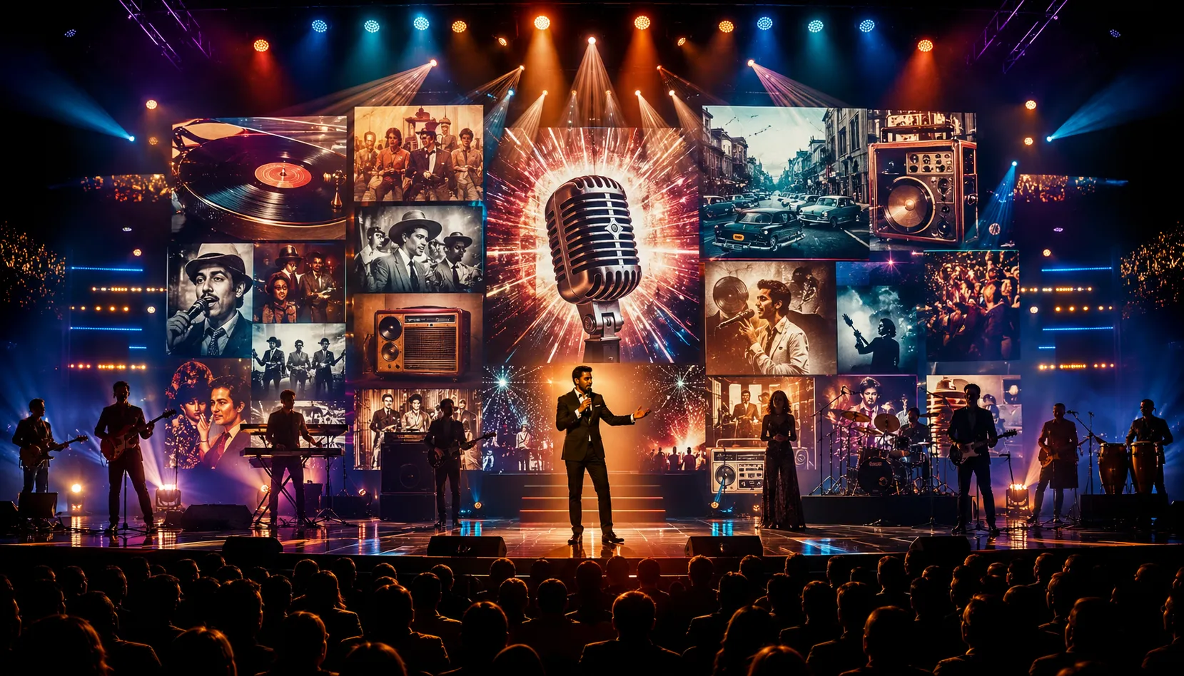 Geetha Gamana live concert scene